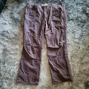 Women's Cabela's Brown 100 percent Cotton Pants 40" waist Outdoor Trouser